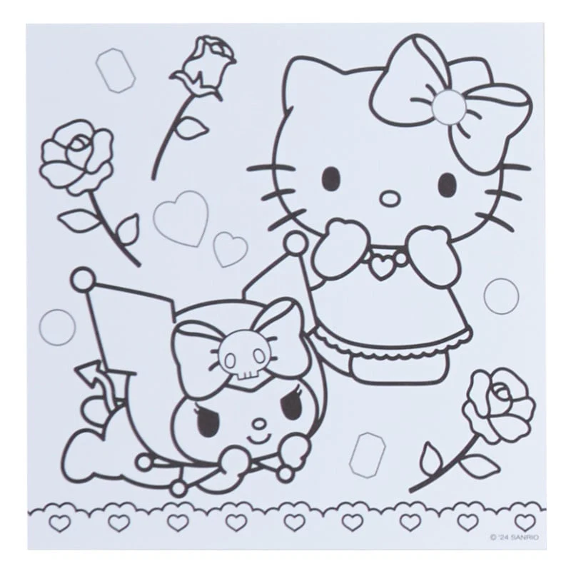 Sanrio Characters Mini Coloring & Sticker Set - Image 3