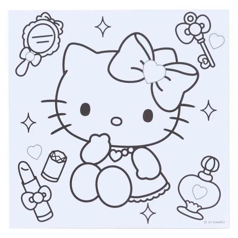 Sanrio Characters Mini Coloring & Sticker Set - Image 7