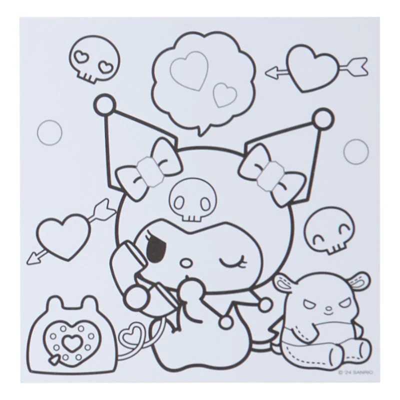 Sanrio Characters Mini Coloring & Sticker Set - Image 9