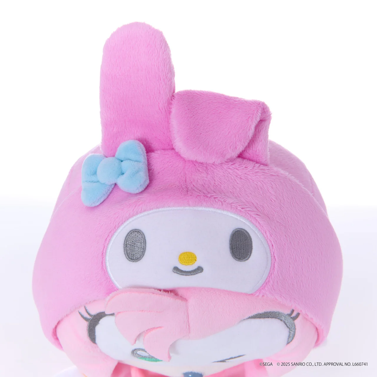 SONIC & FRIENDS x Hello Kitty and Friends 8" Plush (Amy x My Melody) - Image 2
