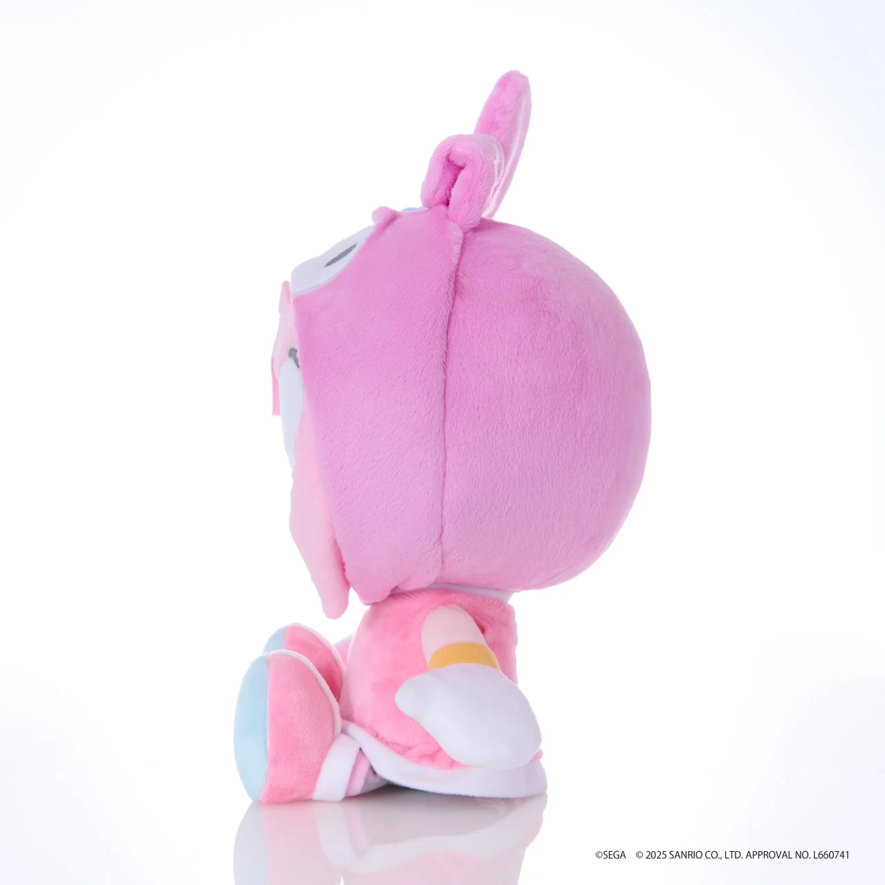 SONIC & FRIENDS x Hello Kitty and Friends 8" Plush (Amy x My Melody) - Image 3