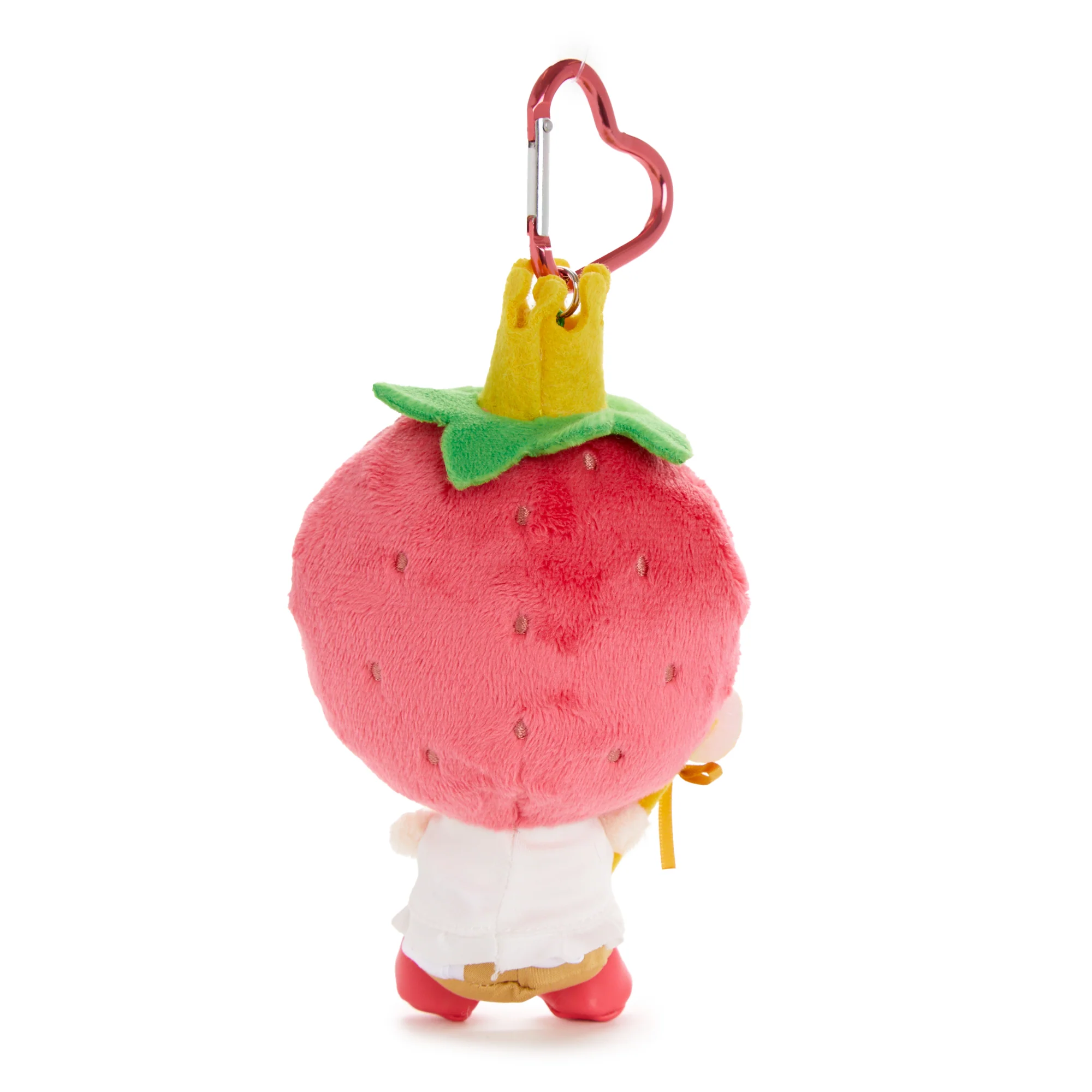 Strawberry King Plush Mascot Keychain (Strawberry News 50th Anniversary) - Image 4