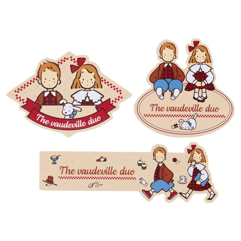 The Vaudeville Duo 16-pc Sticker Set (Friendly Pair Series) - Image 5